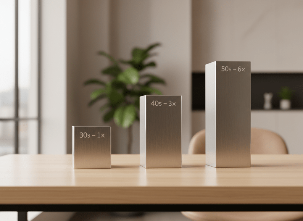 Ahorro para la jubilación por edades: metas 1x–3x–6x salario, límites 401(k)/IRA 2025 y hábitos concretos para un plan de retiro más claro.