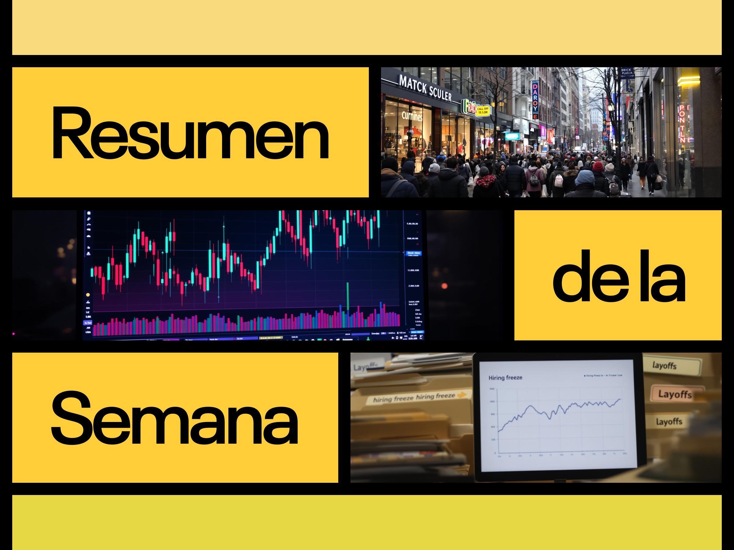 Semana económica: récord en Black Friday, criptomercados inestables y señales mixtas en empleo