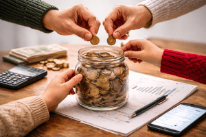 Hablar de dinero con la familia en Navidad