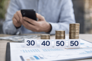 Retirement savings by age: clear benchmarks for your 30s, 40s, and 50s, plus monthly targets you can automate in a Finhabits account.