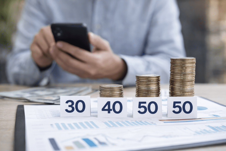 Retirement savings by age: clear benchmarks for your 30s, 40s, and 50s, plus monthly targets you can automate in a Finhabits account.