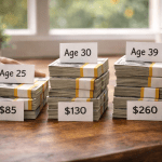 How Much to Save Weekly to Retire with $1M, By Age