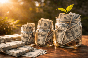 ¿Cuánto crecen 100 dólares a la semana?