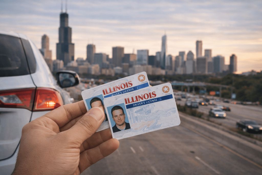 Drivers license Illinois