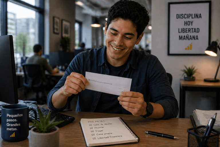 Hispano primer cheque