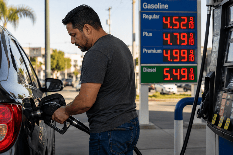 El precio de la gasolina según la inflación