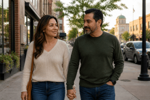 Pareja Hispana construye crédito con ITIN
